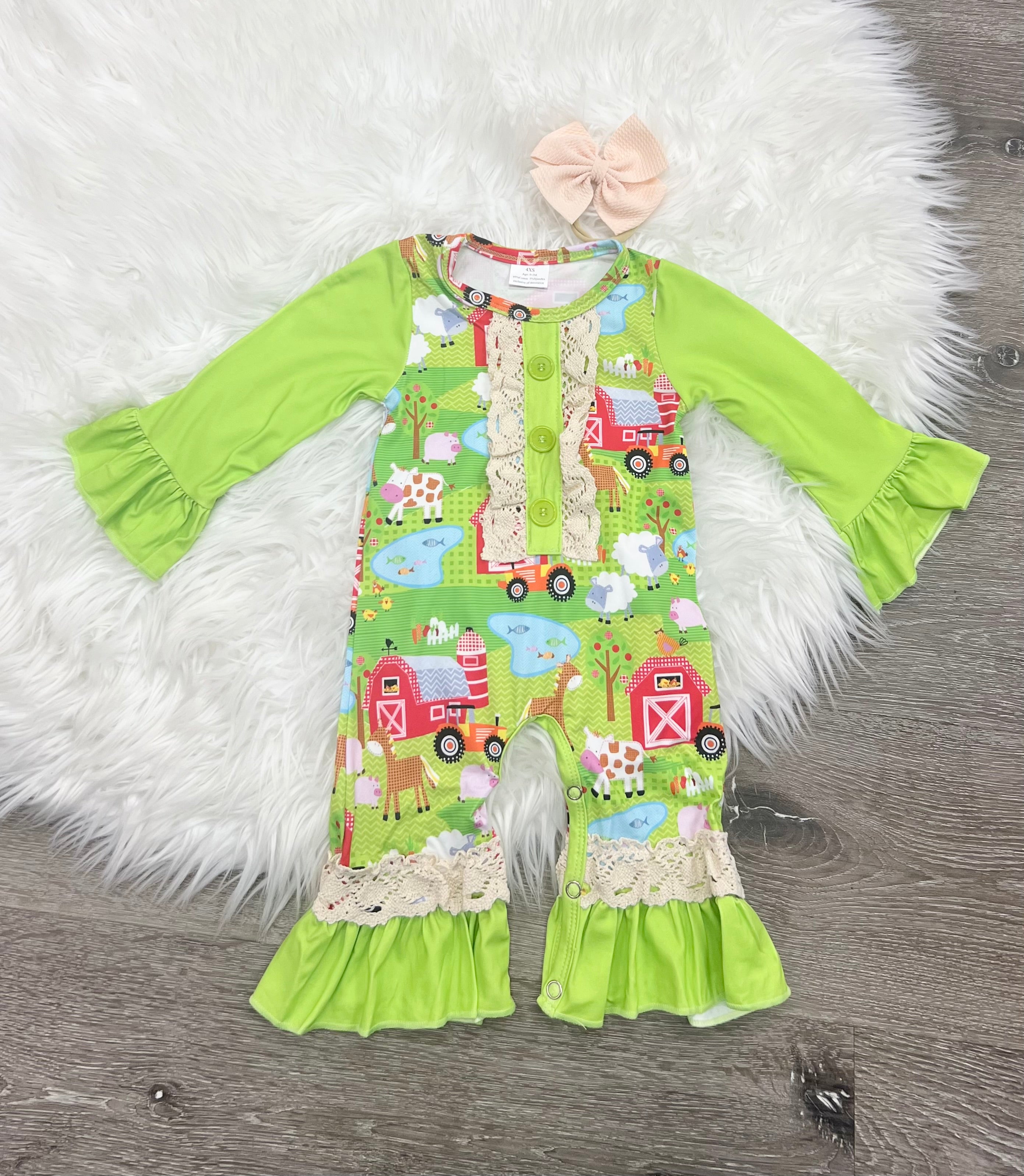 Farm Life Romper