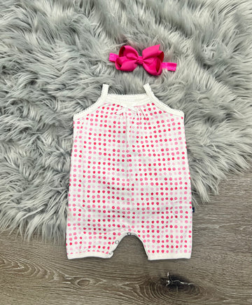 Toobydoo Karlie Polkadot Summer Romper B10659