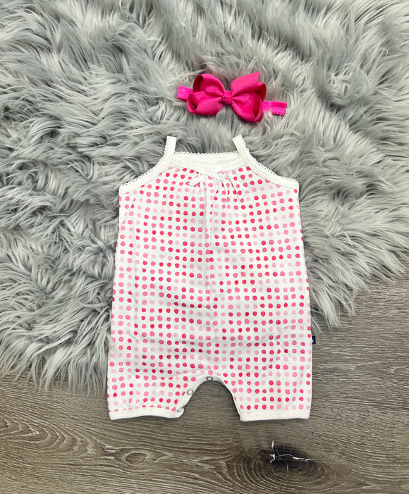 Toobydoo Karlie Polkadot Summer Romper B10659