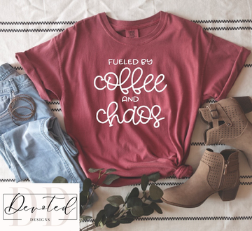 #00 Fueled By Coffee And Chaos