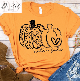 #0329 Hello Fall Pumpkins
