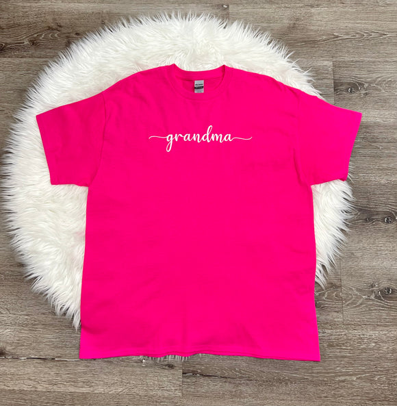 Embroidered Grandma T-Shirt