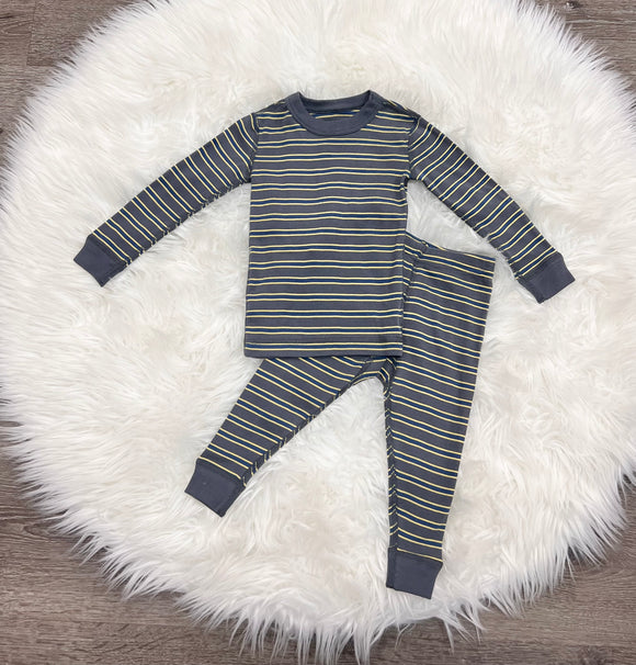 Skylar Luna Grey Pajama Set