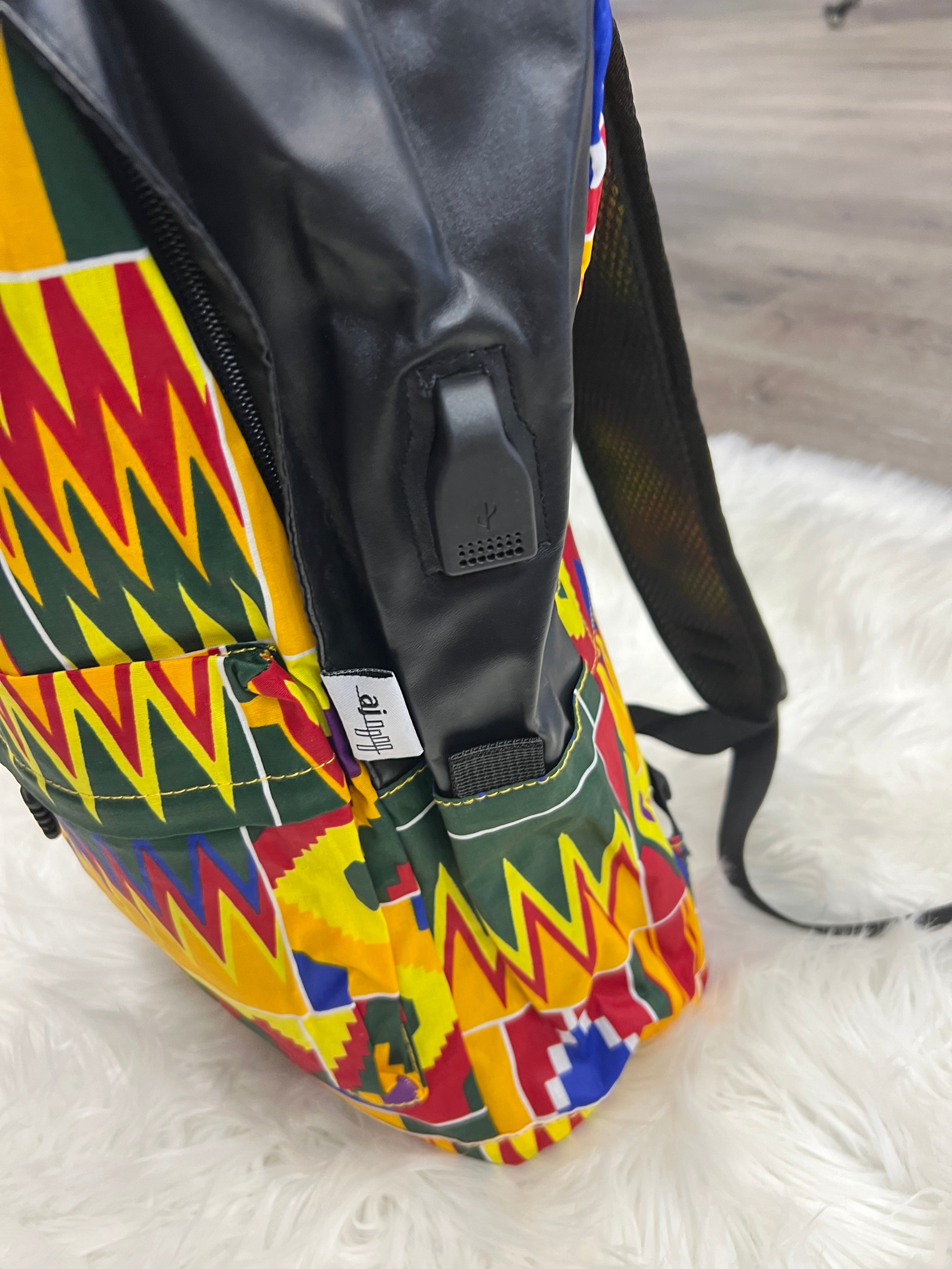 Multicolored Backpack