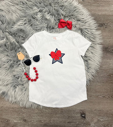 Embroidered Loving Star T