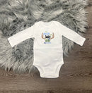 Embroidered I’m Proof Bodysuit-8