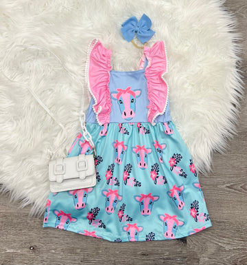 Sassy Cow Dress