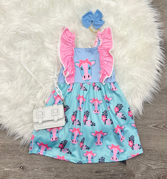 Sassy Cow Dress