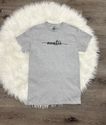 Embroidered Auntie T-Shirt