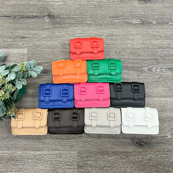 Delilica Double Buckle Purse