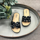 Polkadot Bow Sandals-1