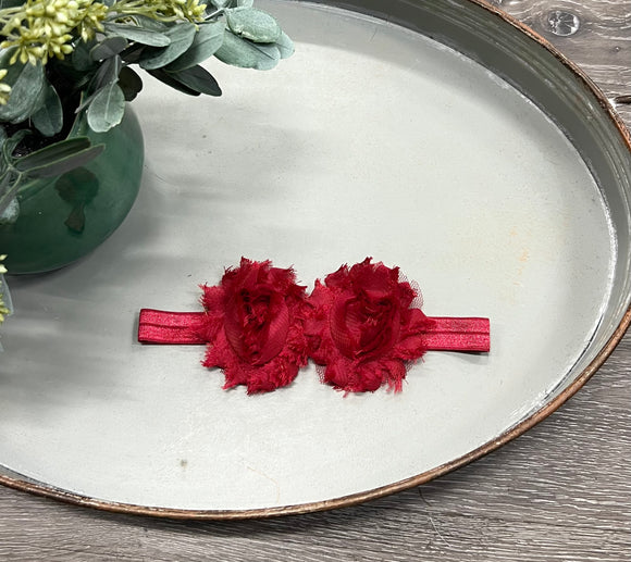 Double Flower Headband