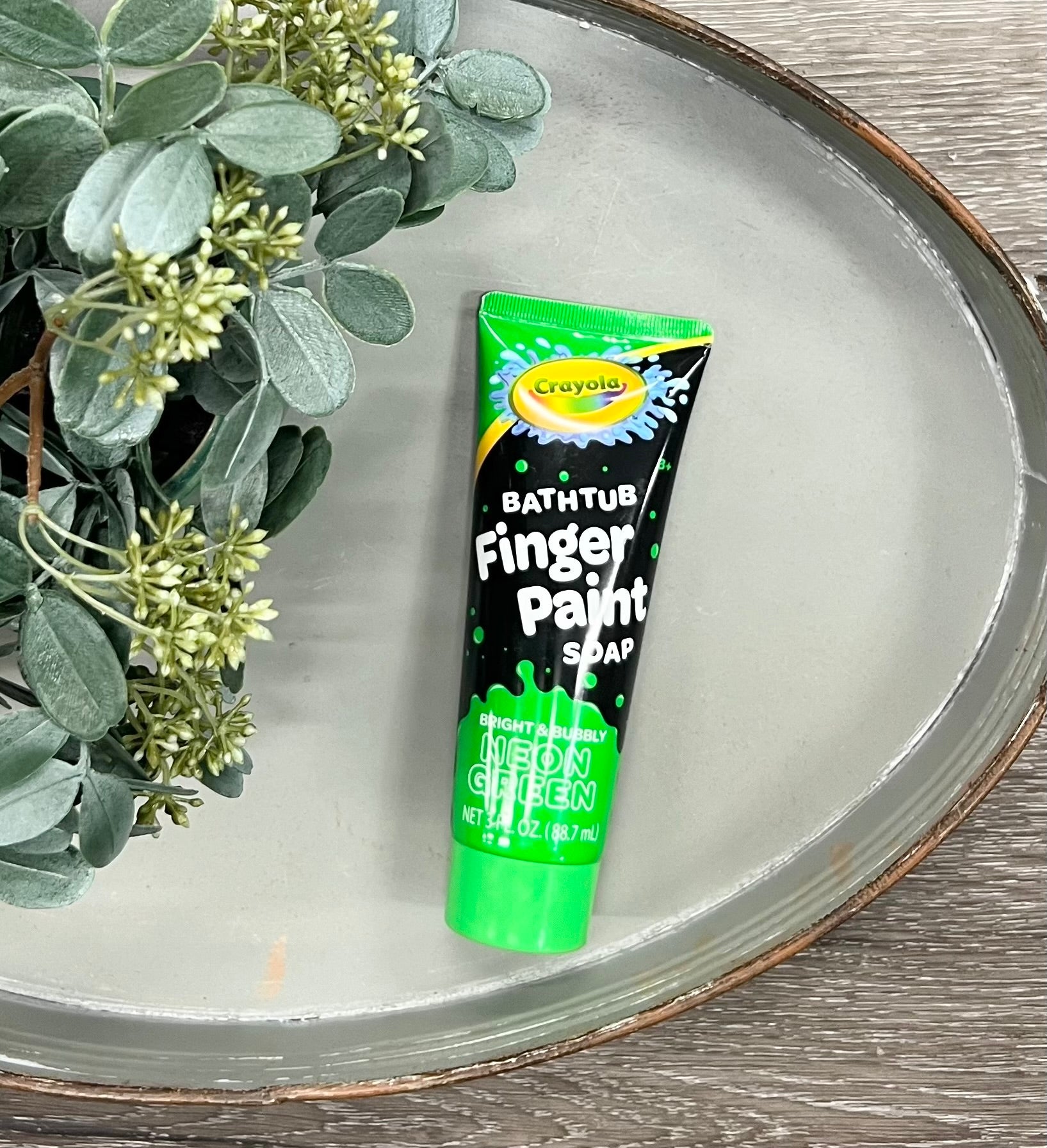 Buy green Crayola Bath Time Finger Paint