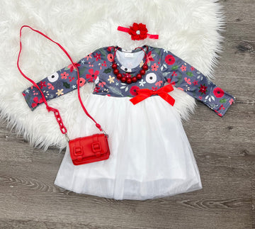 Holly Berry Tulle Dress