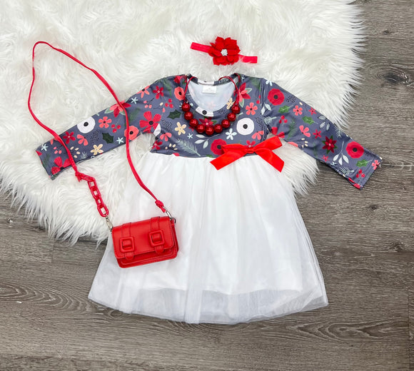 Holly Berry Tulle Dress