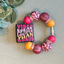 Tumbler Beaded Charm Ring-3