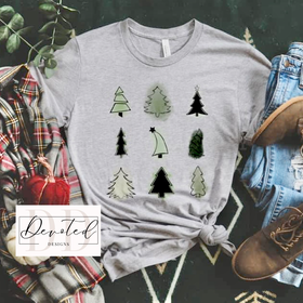 #0603 Green Holiday Tree Hues