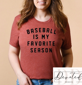 #0412 Baseball Is My Favorite Season