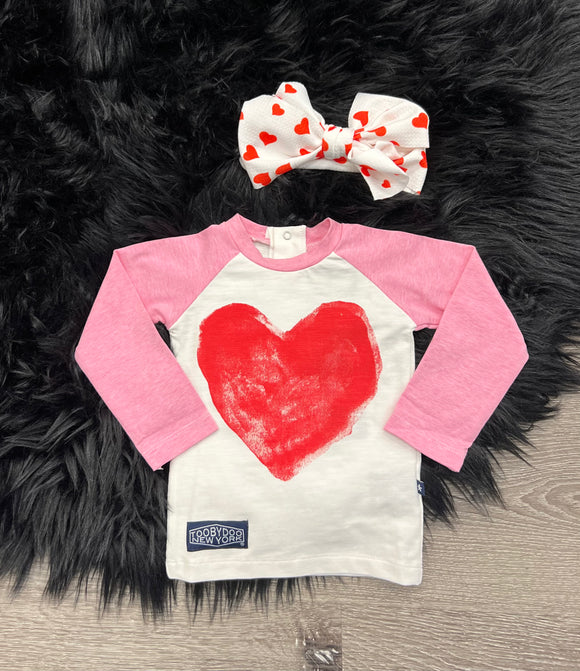 Toobydoo Heart Long Sleeve Shirt BB3006