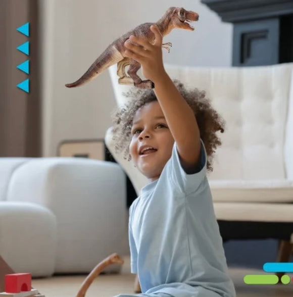 Discovery™ RC T-Rex Action Dinosaur Robot Toy, Wireless Controller & Motion Activated Movement Modes