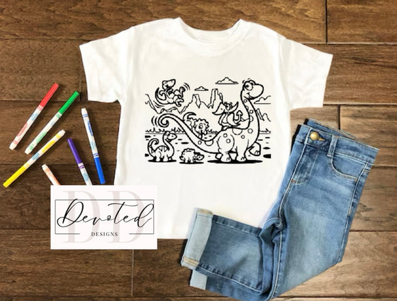 K0248 Color Me Dinosaurs