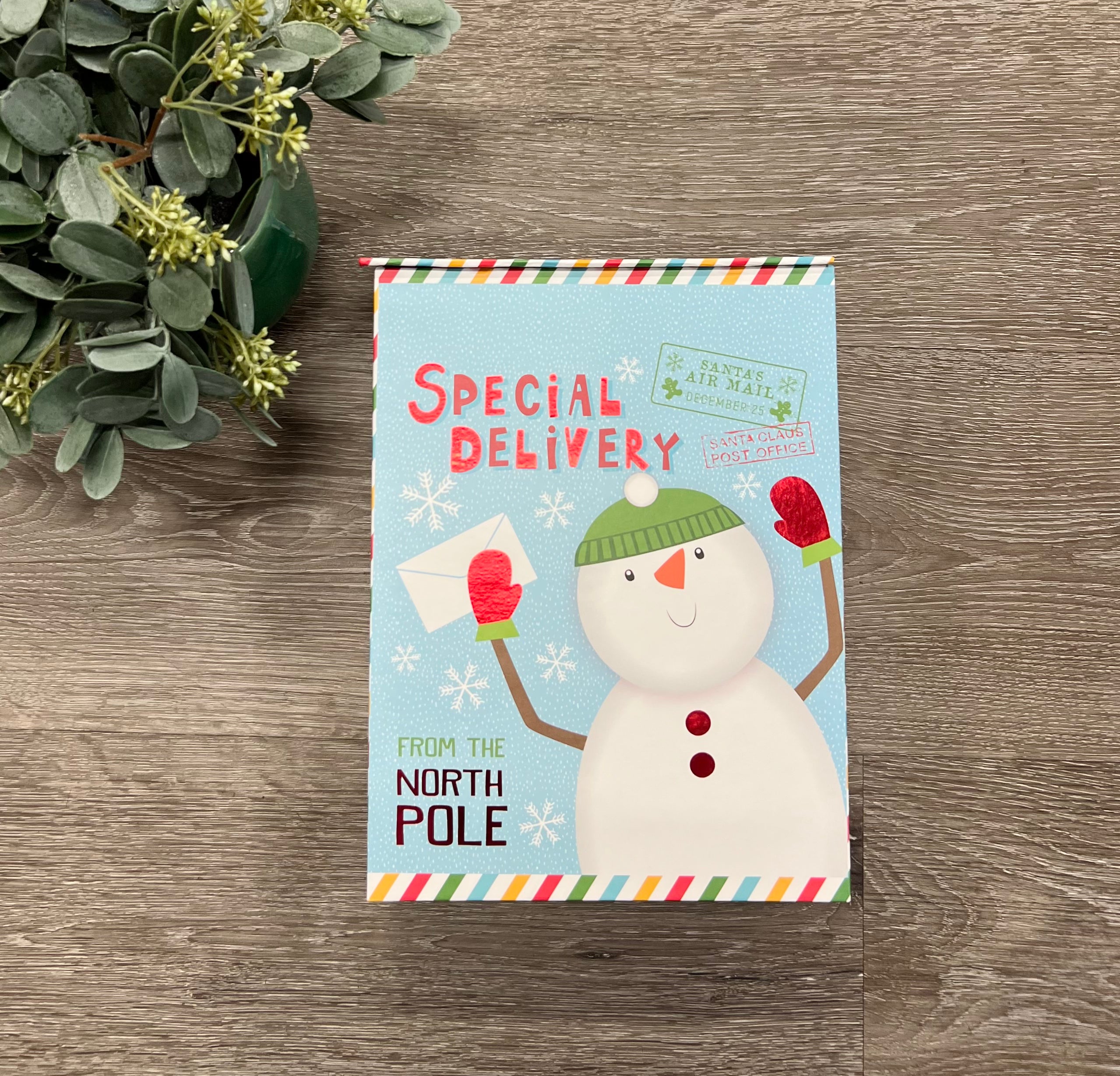 Letters To Santa Decor/Gift Box