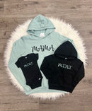 Embroidered Minty Mama & Mini Sweatshirt-1