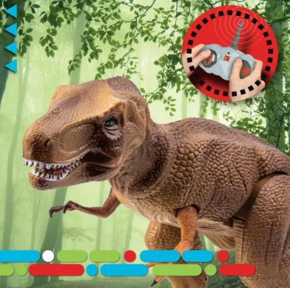 Discovery™ RC T-Rex Action Dinosaur Robot Toy, Wireless Controller & Motion Activated Movement Modes