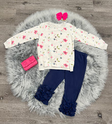 Floral Ruffle Set