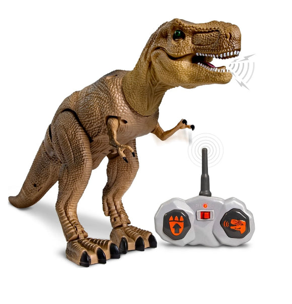 Discovery™ RC T-Rex Action Dinosaur Robot Toy, Wireless Controller & Motion Activated Movement Modes