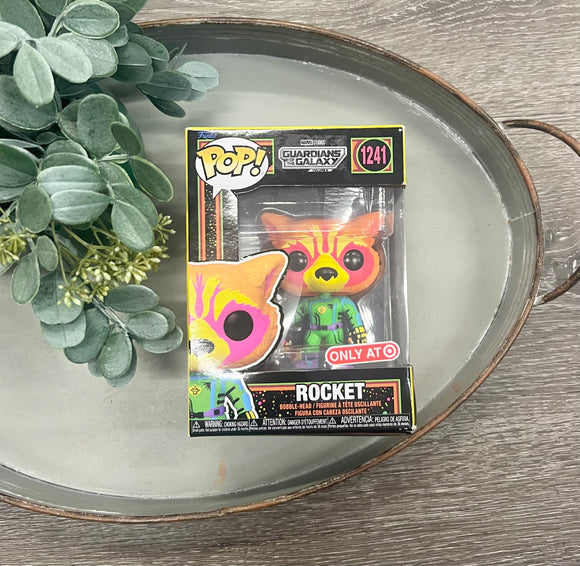 Funko Pop Guardians Of The Galaxy Rocket #1241