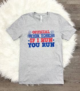 Official Firework Technician T-Shirt
