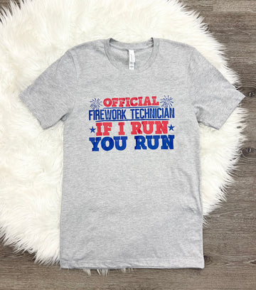 Official Firework Technician T-Shirt