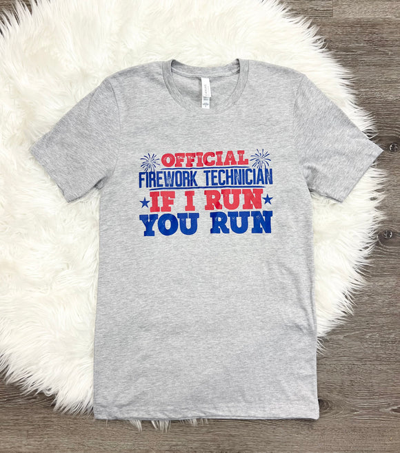 Official Firework Technician T-Shirt