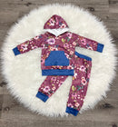 Floral Hoodie Set-2