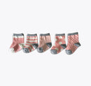 Toobydoo Pink Patterned Socks-1