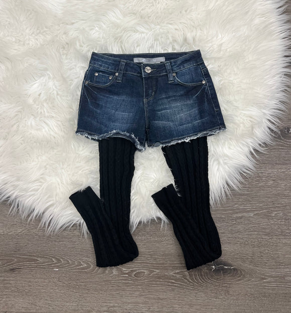 Tractr Shorts With Leggings