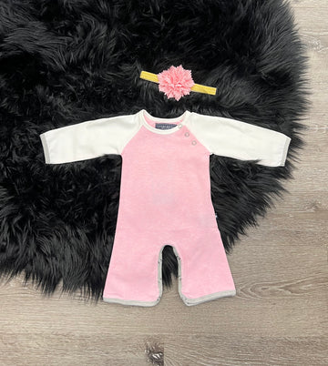 Toobydoo Pink Bootcut Jumpsuit B10205BB