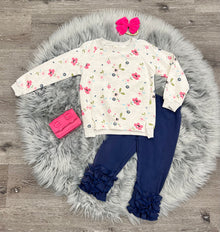 Floral Ruffle Set