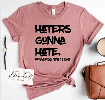 #0039 Haters Gonna Hate Proverbs Nine:Eight.
