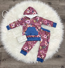 Floral Hoodie Set-1