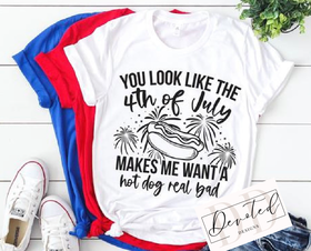 #0702B You Look Like The Fourth Of July