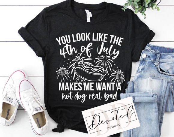 #0702A You Look Like The Fourth Of July