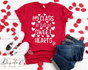 #000 My Class Is Full Of Sweet Hearts