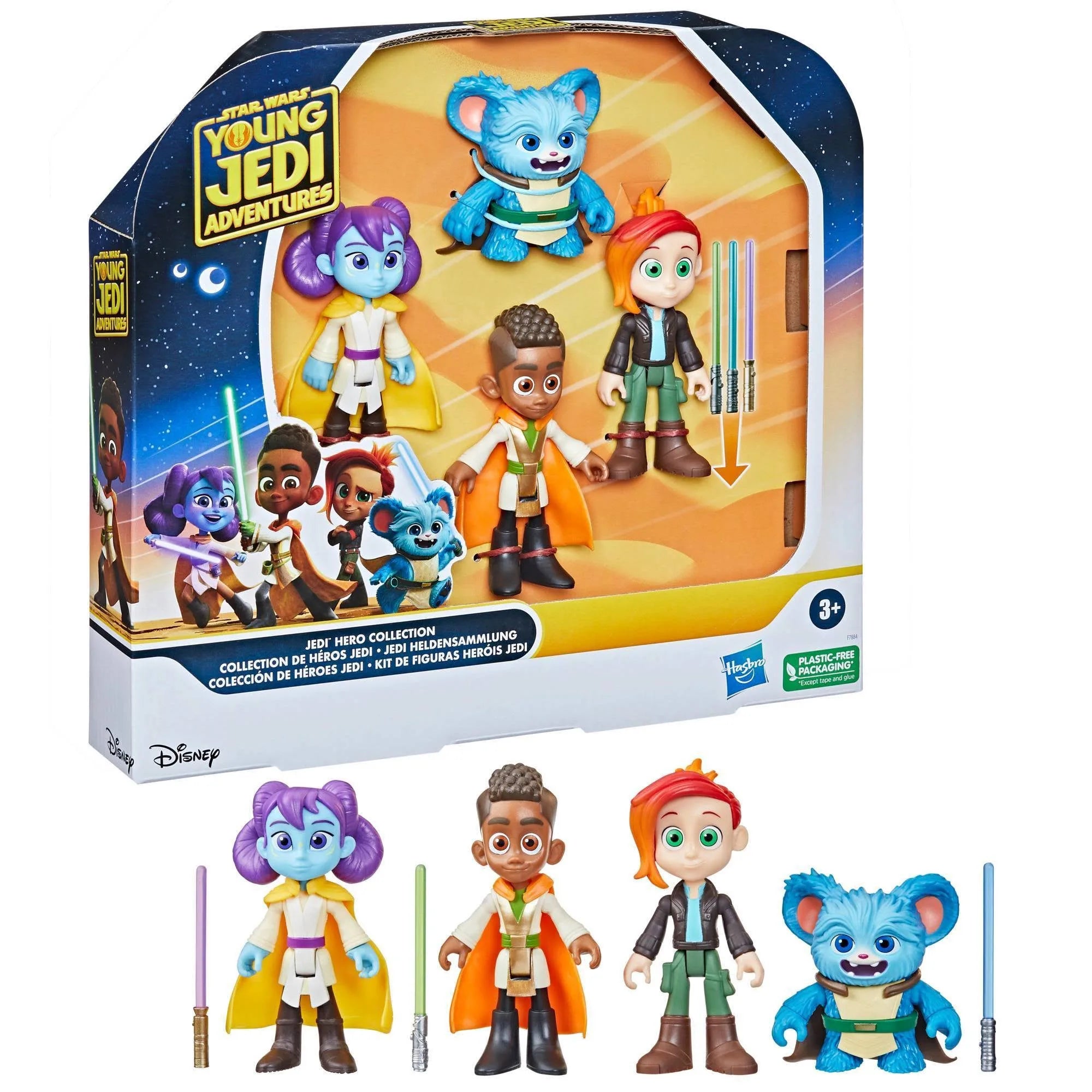 Star Wars Young Jedi Adventures Jedi Hero Collection - 4pk