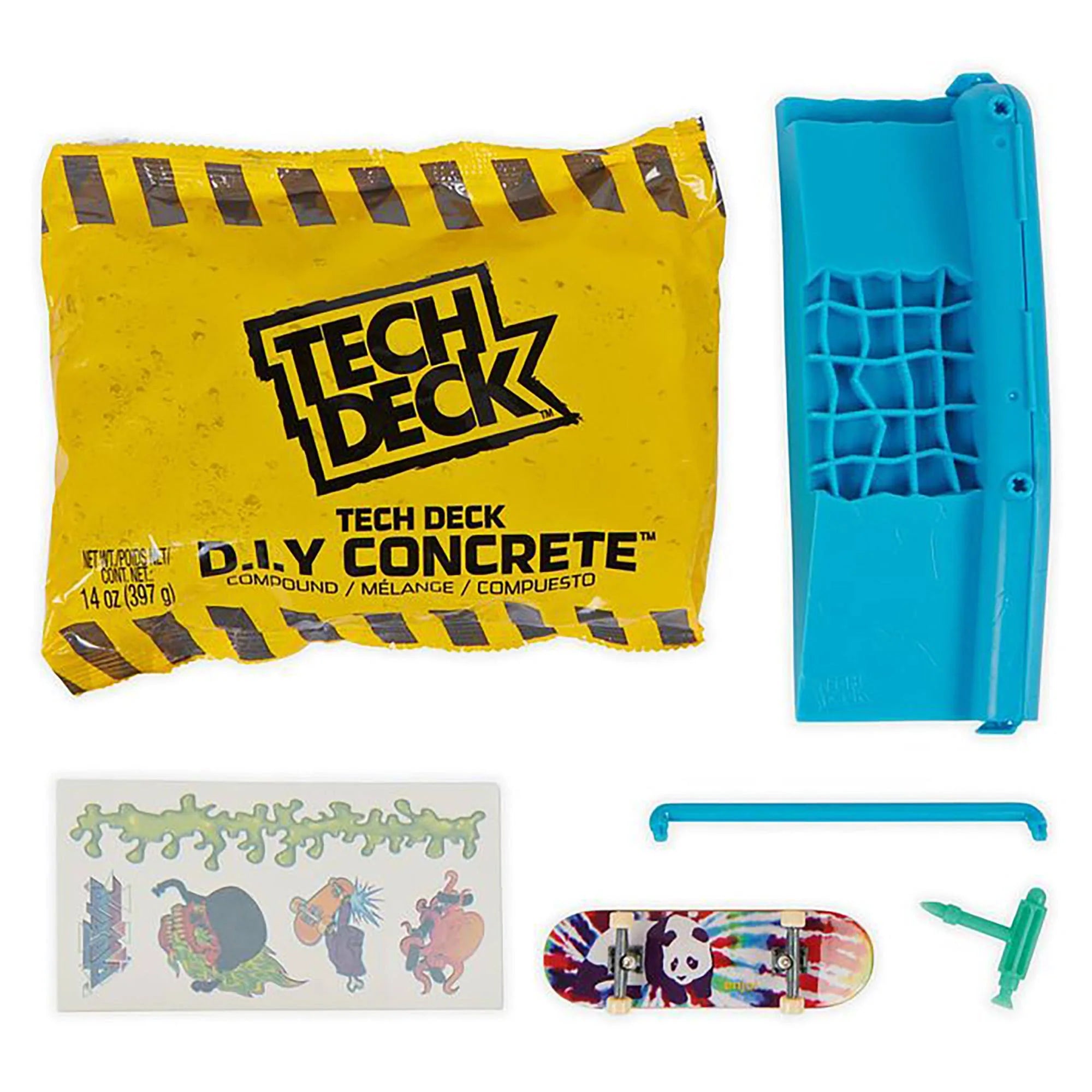 Tech Deck D.I.Y Concrete Reusable Modeling Playset