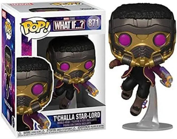 Funko POP! Marvel Studios What If...? T'Challa Star-Lord #871