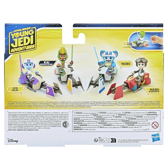 Star Wars Young Jedi Adventures Kai Brightstar & Speeder Bike Figure & Vehicle