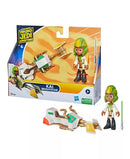 Star Wars Young Jedi Adventures Kai Brightstar & Speeder Bike Figure & Vehicle-1