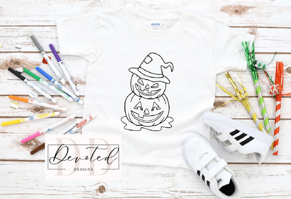 K0245 Color Me Pumpkins